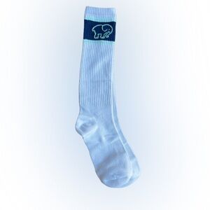 Simply Southern Blue and White Athletic Socks
